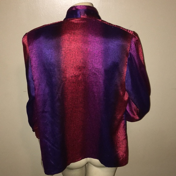 80s Vintage Blouse RARE - Picture 3 of 4